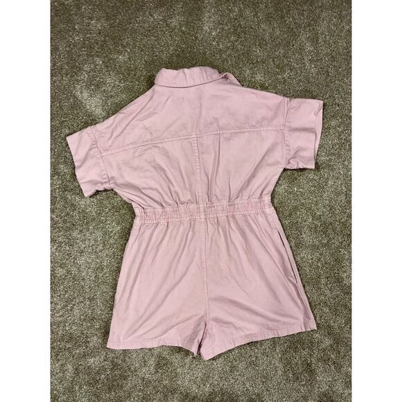 Nasty Gal SZ 8 Light Purple Utility Romper - Picture 2 of 10